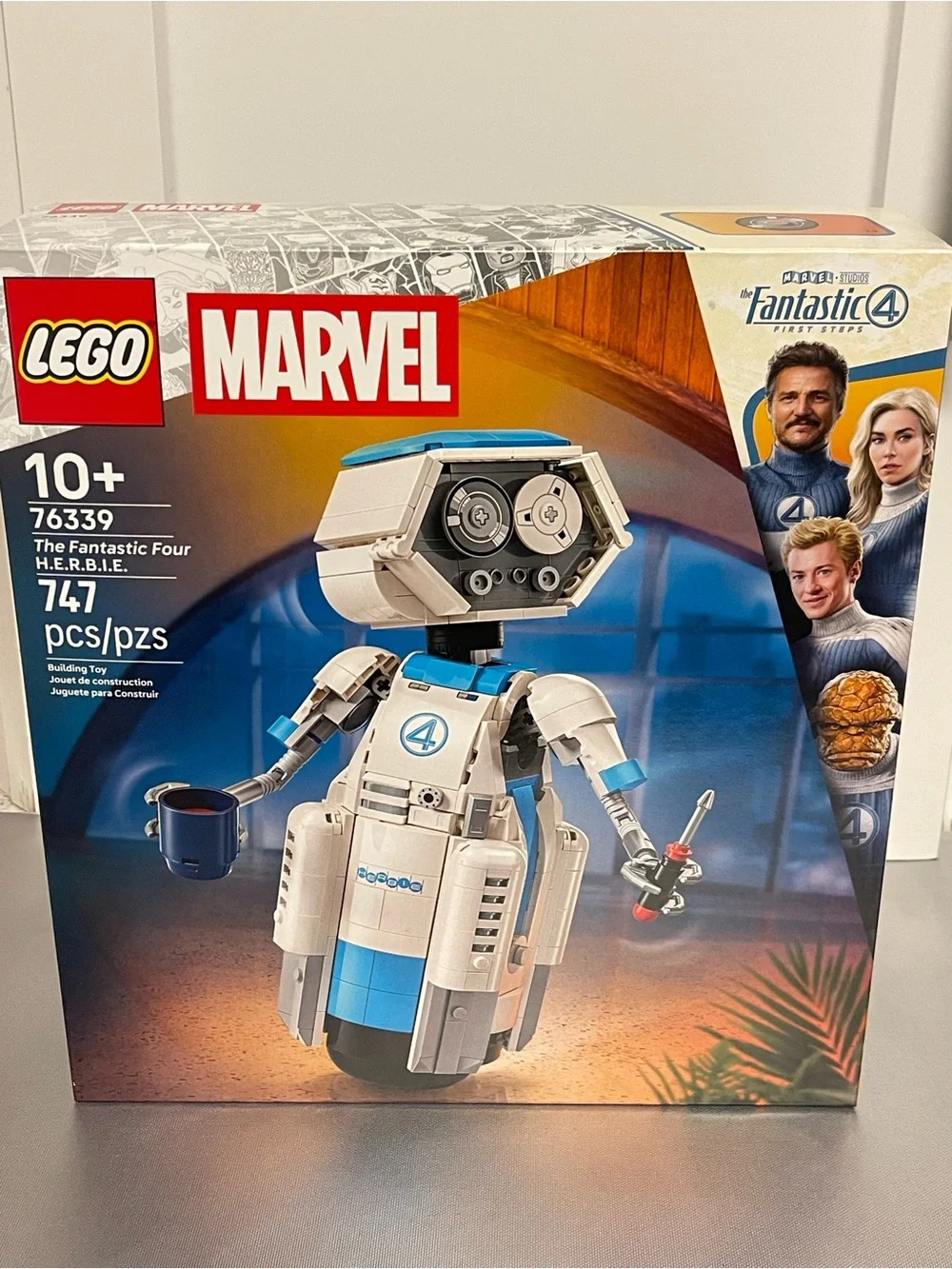LEGO Marvel The Fantastic Four H.E.R.B.I.E. 76339 747Pcs 10+ NIP